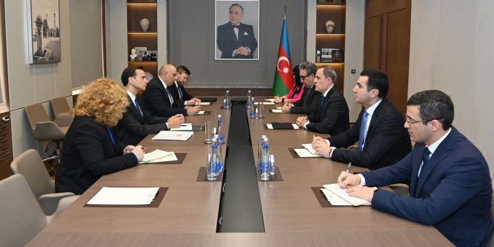 Ceyhun Bayramov ABŞ Dövlət Departamentinin nümayəndəsini qəbul edib