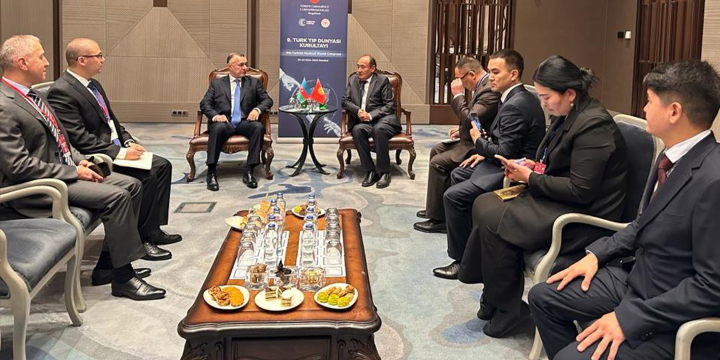 İstanbulda keçirilən “IX Türk Tibb Dünyası Qurultayı” çərçivəsində Azərbaycan səhiyyə naziri həmkarları ilə ikitərəfli görüşlər keçirib 