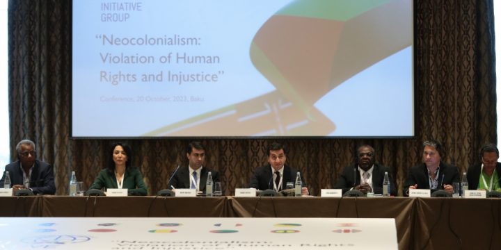 Azerbaijani President addresses to participants of international conference