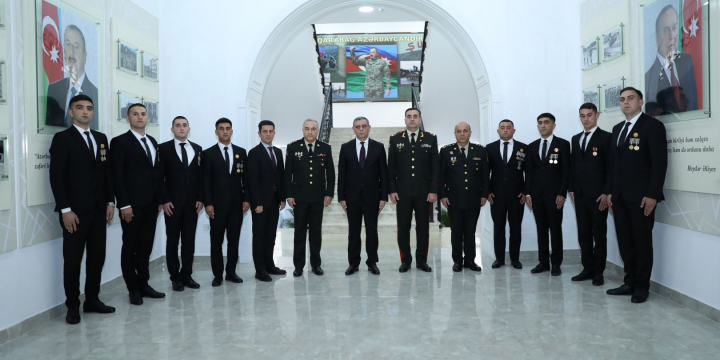 Vətən müharibəsi iştirakçıları Dövlət Xidmətində həqiqi hərbi xidmətə qəbul olunub