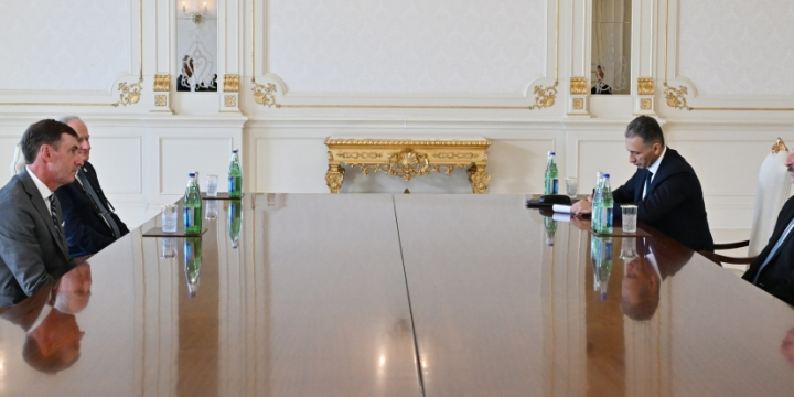 President Ilham Aliyev received president of International Astronautical Federation 
