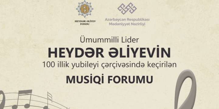 Ölkəmizdə ilk dəfə keçiriləcək Musiqi Forumuna sayılı günlər qalıb