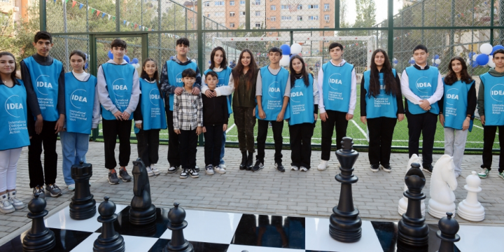 Leyla Aliyeva attends inauguration of another yard redeveloped under “Bizim həyət” project