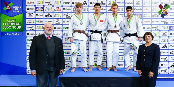Azerbaijani judokas rank 1st at Riga Cadet European Cup 2023