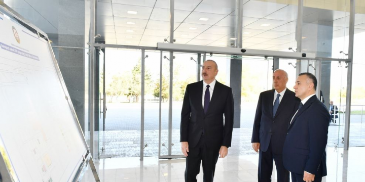 Sumqayıtda 2 saylı şəhər xəstəxanasının yeni binasının açılışı olub