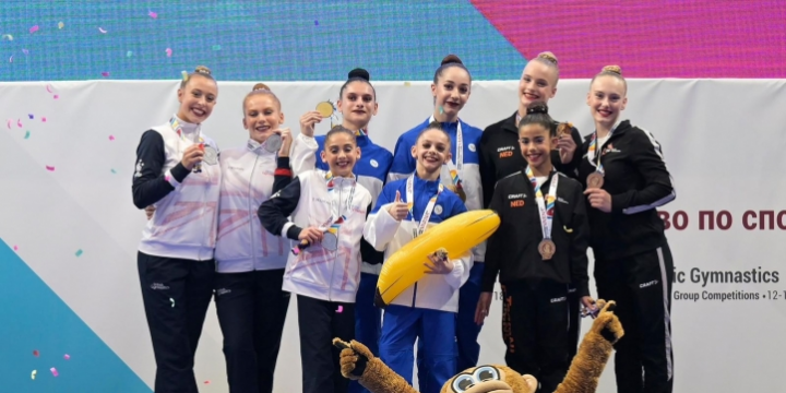 Azerbaijani acrobatic gymnasts claim seven golds at European Championships in Bulgaria