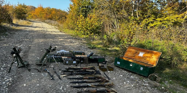 Ağdamın Çullu kəndində silah-sursat tapılıb