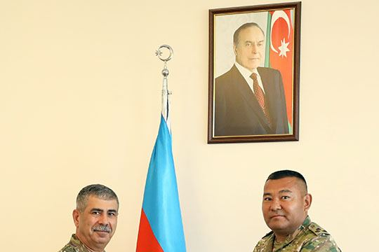 Zakir Həsənov Türkiyə, Tacikistan, Qazaxıstan və Özbəkistan müdafiə nazirlərini təltif edib