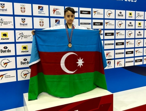 Azerbaijani taekwondo fighters claim five medals at European Kids Championships in Belgrade