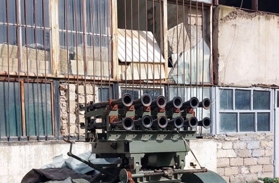 Workshop for making improvised explosives detected in Karabakh region, Defense Ministry