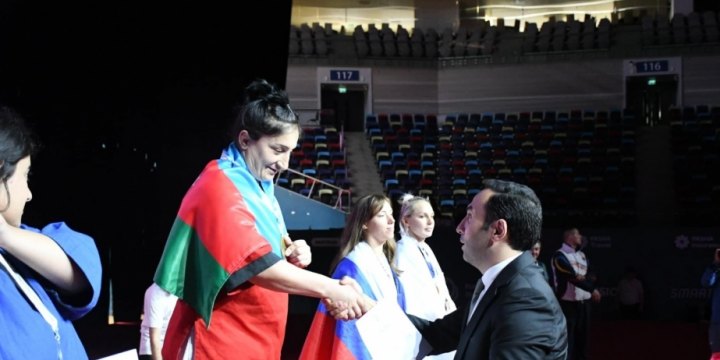 17 Azerbaijani wrestlers make successful start to 3rd Belt Wrestling European Championships in Baku