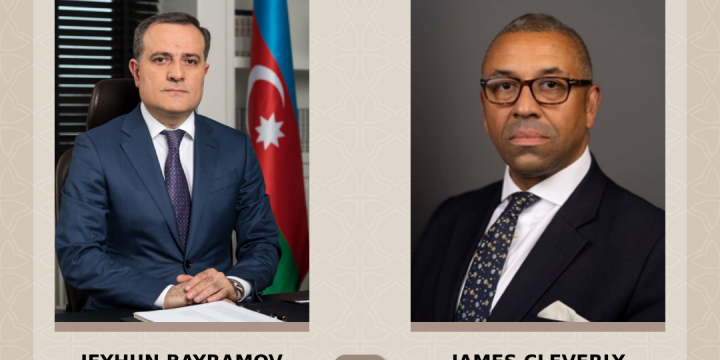 Ceyhun Bayramov və Britaniya XİN rəhbəri Ermənistanla normallaşma prosesini müzakirə edib