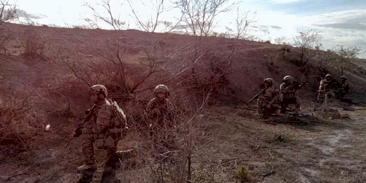 Azərbaycan və Türkiyə xüsusi təyinatlılarının birgə məşqindən görüntülər