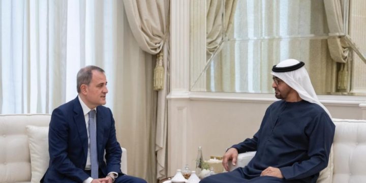Azerbaijani FM meets with Emirati President