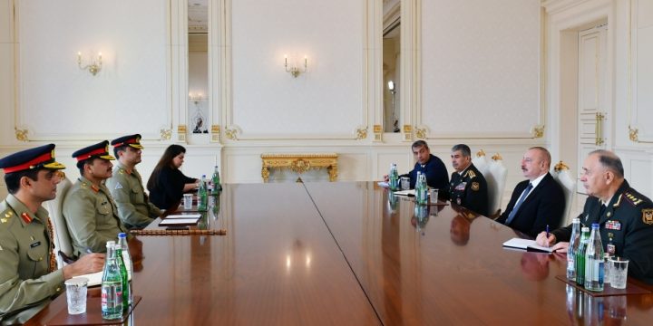 President Ilham Aliyev received Chief of Pakistan’s Army Staff