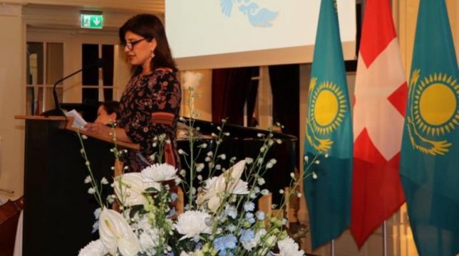 International Turkic Culture and Heritage Foundation organizes exhibition dedicated to ancient Turkic writing in Bern