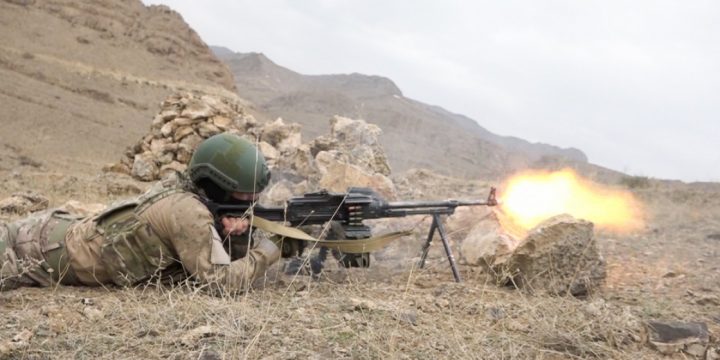 Əlahiddə Ümumqoşun Orduda komanda-qərargah təlimi keçirilib