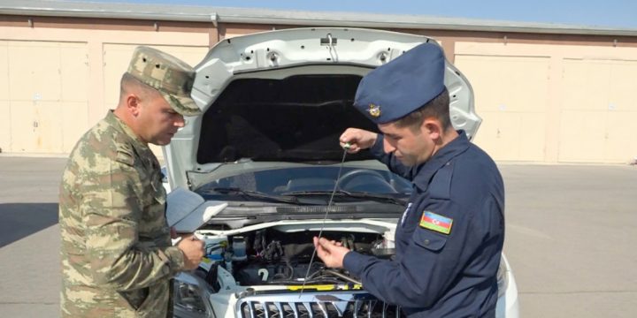 Combined Arms Army carried out a review contest of auto vehicles