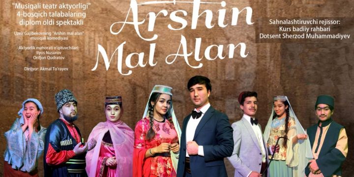 Üzeyir Hacıbəylinin “Arşın mal alan” operettası Özbəkistanda maraqla qarşılanıb 