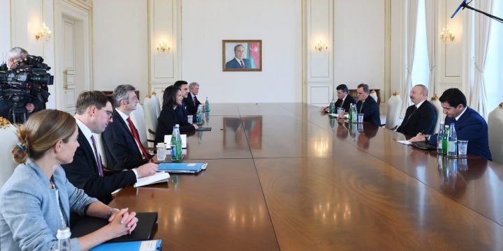 President Ilham Aliyev received Foreign Minister of Germany