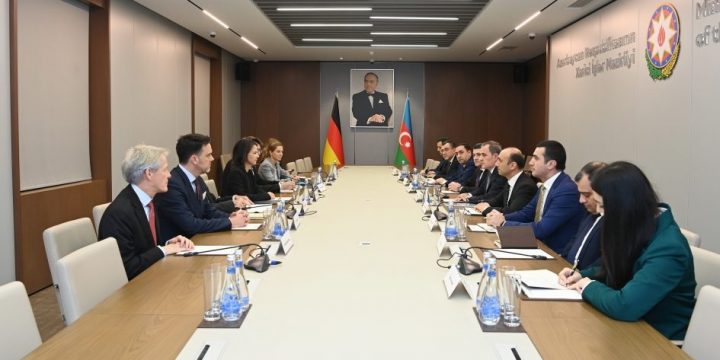 Azerbaijani and German FMs eye regional and international security issues