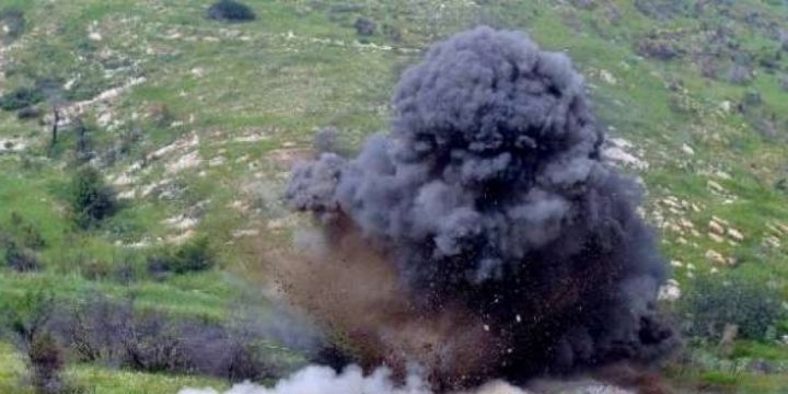 Landmine explosion injures Tartar district resident