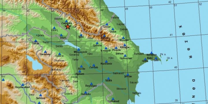 Zaqatalada zəlzələ olub