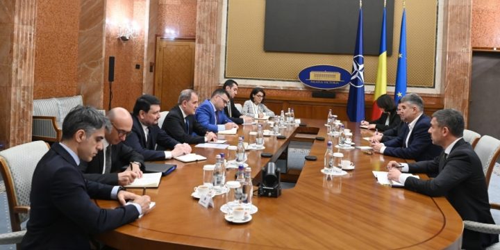 Rumıniyanın Baş naziri Azərbaycanın Cənubi Qafqazda dayanıqlı sülhün təsis edilməsi planları barədə məlumatlandırılıb
