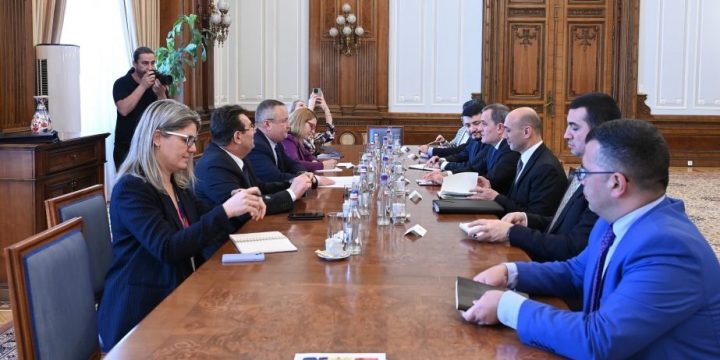 Azerbaijani FM meets with President of Romanian Senate Parliament