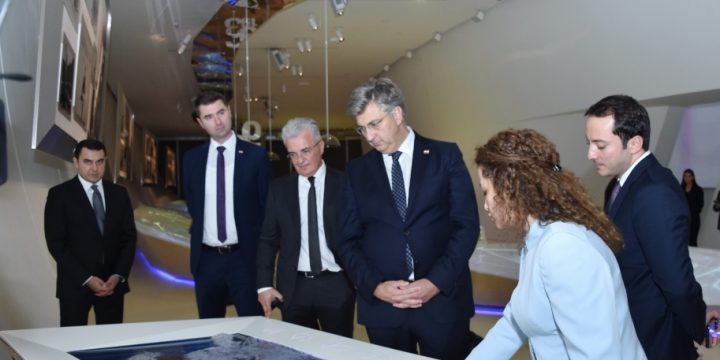 Croatian Prime Minister Andrej Plenković visits Heydar Aliyev Center