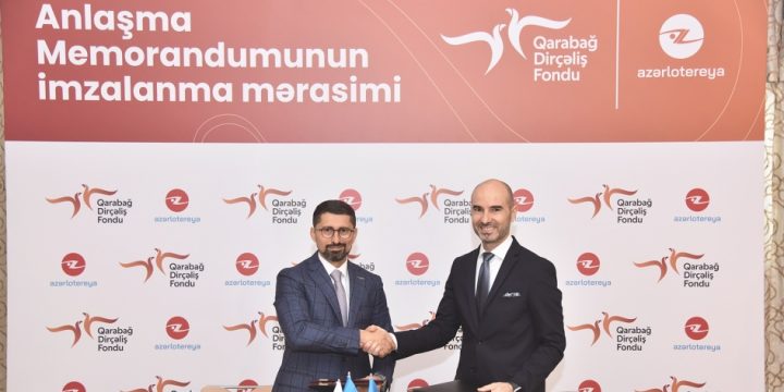 Qarabağ Dirçəliş Fondu və “Azərlotereya” “Hər şey Qarabağ üçün” şüarı altında birgə layihəyə start verib