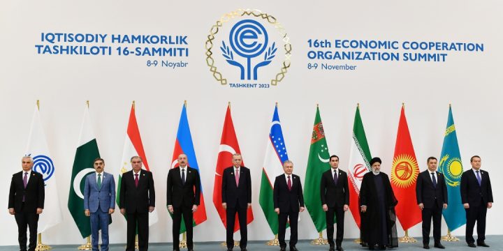 Prezident İlham Əliyev Daşkənddə İqtisadi Əməkdaşlıq Təşkilatının 16-cı Zirvə toplantısında iştirak edib