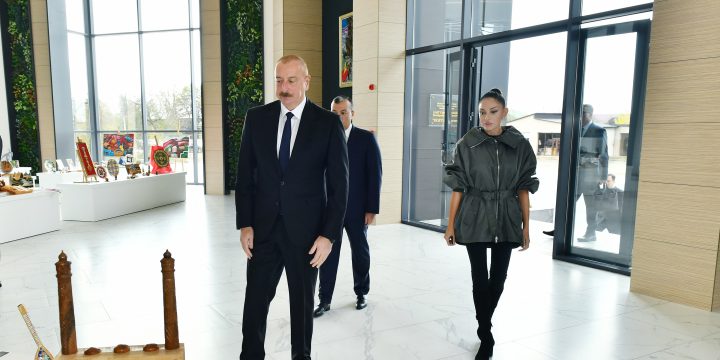 President Ilham Aliyev and First Lady Mehriban Aliyeva attended inauguration of “DOST EVI” branch of DOST Center for Inclusive Development and Creativity in Ismayilli