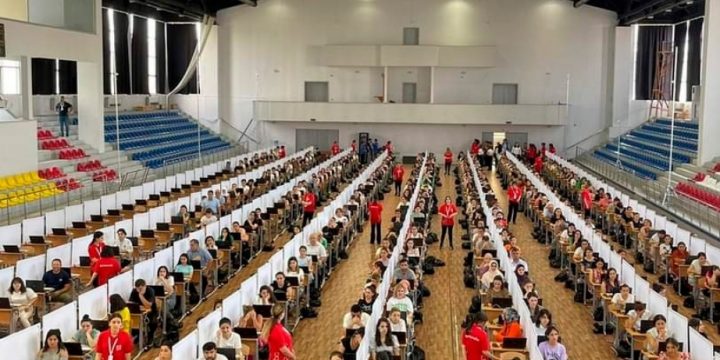Bağça müəllimlərinin işə qəbulu üzrə test imtahanı keçirilib