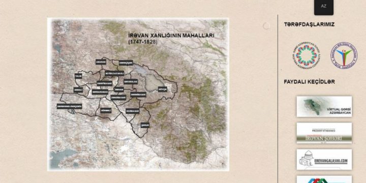 “Qərbi Azərbaycan: Maddi və mədəni irsimiz” layihəsi çərçivəsində hazırlanmış sayt fəaliyyətə başlayıb