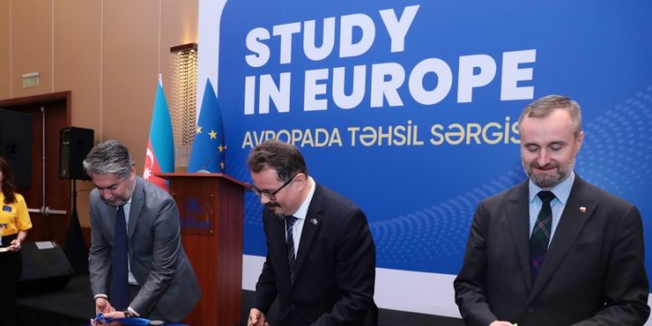 Avropa İttifaqının Azərbaycandakı nümayəndəliyi “Avropada təhsil” sərgisi təşkil edib