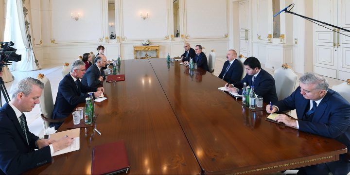 President of Azerbaijan Ilham Aliyev received UK Parliamentary Under Secretary of State, Minister of State for Europe and North America