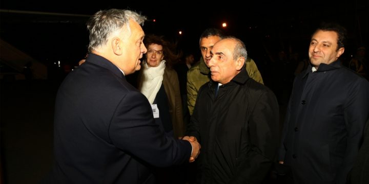 Macarıstanın Baş naziri Viktor Orban Azərbaycana işgüzar səfərə gəlib