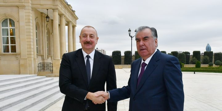 President of Azerbaijan Ilham Aliyev met with President of Tajikistan Emomali Rahmon