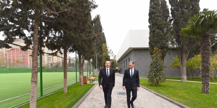 Prezident İlham Əliyev cüdo üzrə milli komandalar üçün Təlim-Məşq Mərkəzində yaradılan şəraitlə tanış olub