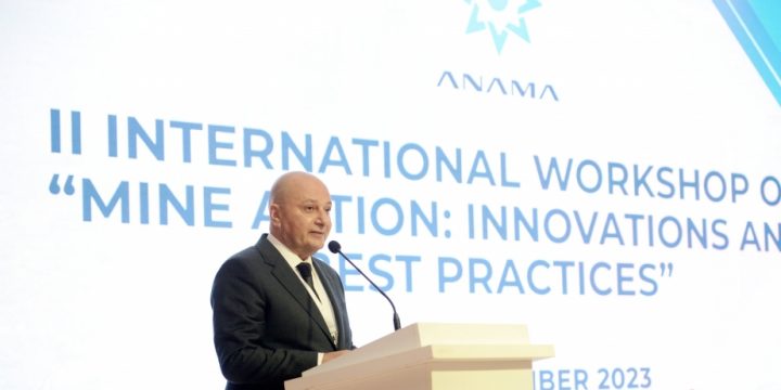 A total of 111,207 hectares of liberated territories cleared of mines, says ANAMA chief