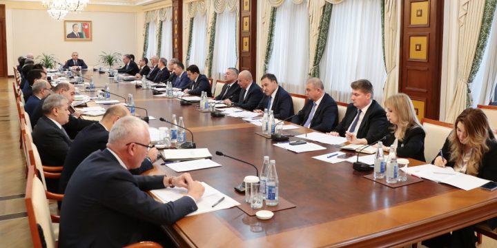 İşğaldan azad edilmiş ərazilərdə məsələlərin mərkəzləşdirilmiş qaydada həlli ilə bağlı Əlaqələndirmə Qərargahının 3 illik fəaliyyətinin yekunlarına həsr olunmuş iclası keçirilib