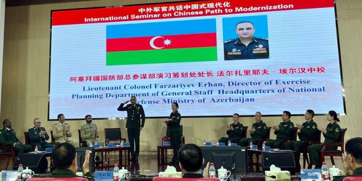 Azerbaijan Army’s serviceman was awarded at an international event in China