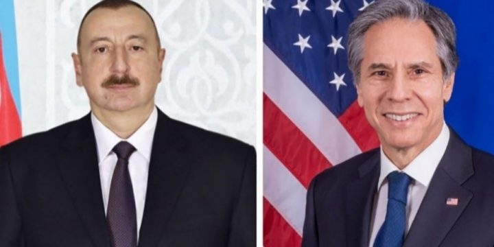 Antoni Blinken Prezident İlham Əliyevə zəng edib