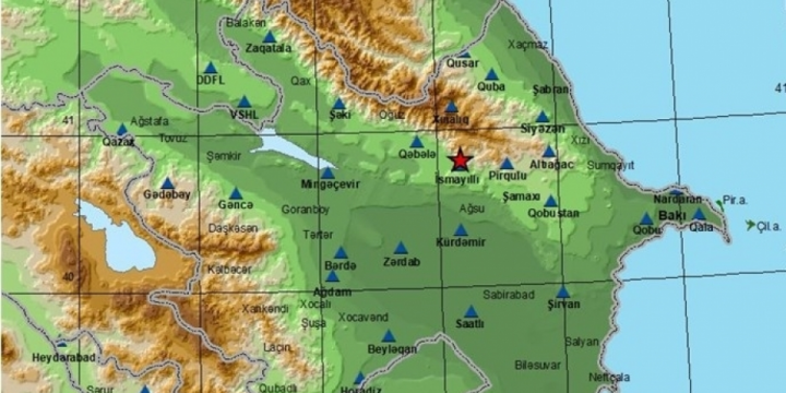 Magnitude 3.0 quake hits Azerbaijan’s Ismayilli district