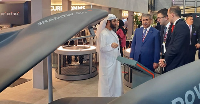 Azerbaijani Defense Ministry’s leadership visits stand of EDGE company
