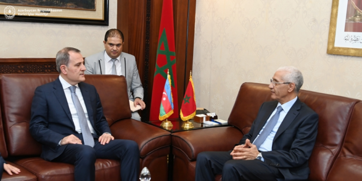 Azerbaijani FM meets with President of Moroccan House of Representatives