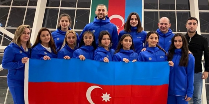 Eight Azerbaijani aerobic gymnasts slated to join European Championships in Antalya