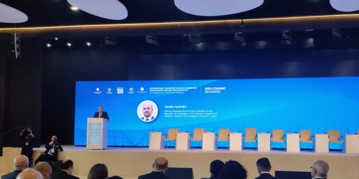 “Beynəlxalq nəqliyyat-logistika dəhlizi: Zəngilandan inkişaf impulsları” mövzusunda konfrans keçirilir