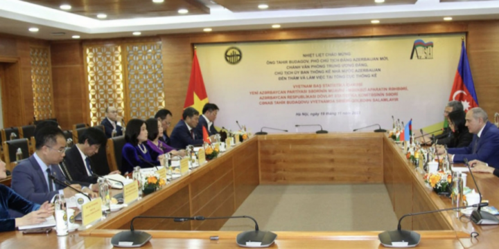 Azərbaycanın və Vyetnamın statistika qurumları arasında əməkdaşlığın perspektivləri müzakirə olunub